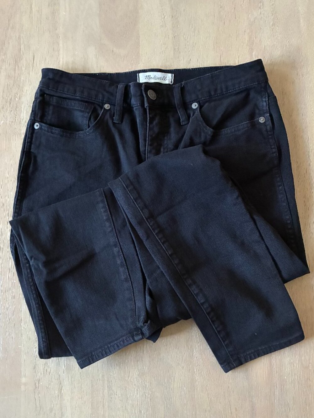 Madewell 10" High-Rise Skinny Jean Black Size 29